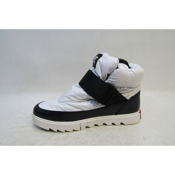 Sorel Joan Of Artic Women Size 8 Black White Waterproof Insulated Boots - Picture 2 of 11